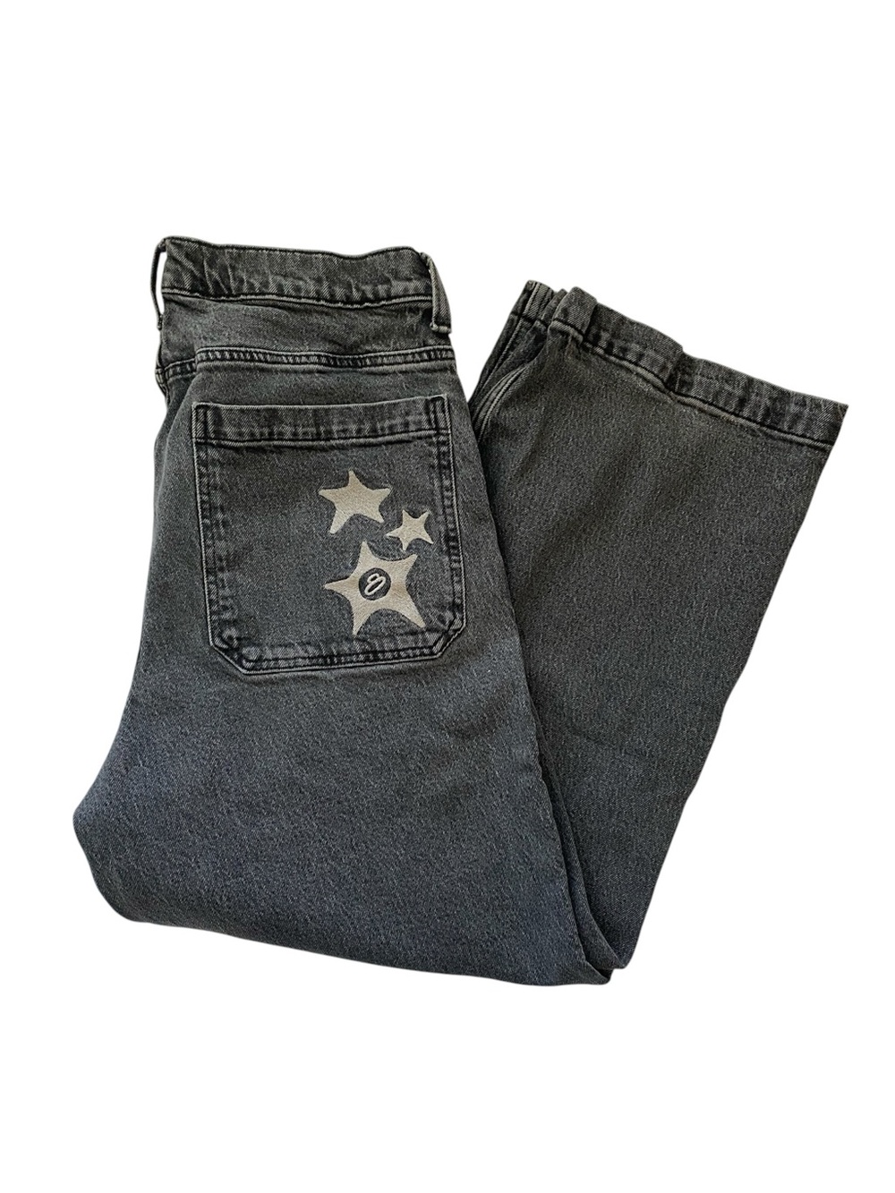 Men's Hollister Super Baggy Star-Accent Jeans